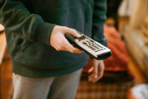 Relaxing with TV